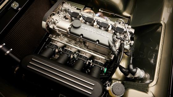 Turbocharged Cyan GT Volvo P1800 Restomod