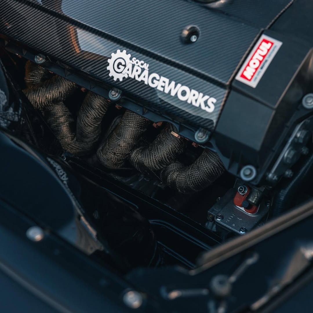 S52-Powered LTO widebody BMW E30 Convertible