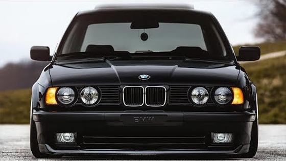 Bagged BMW E34