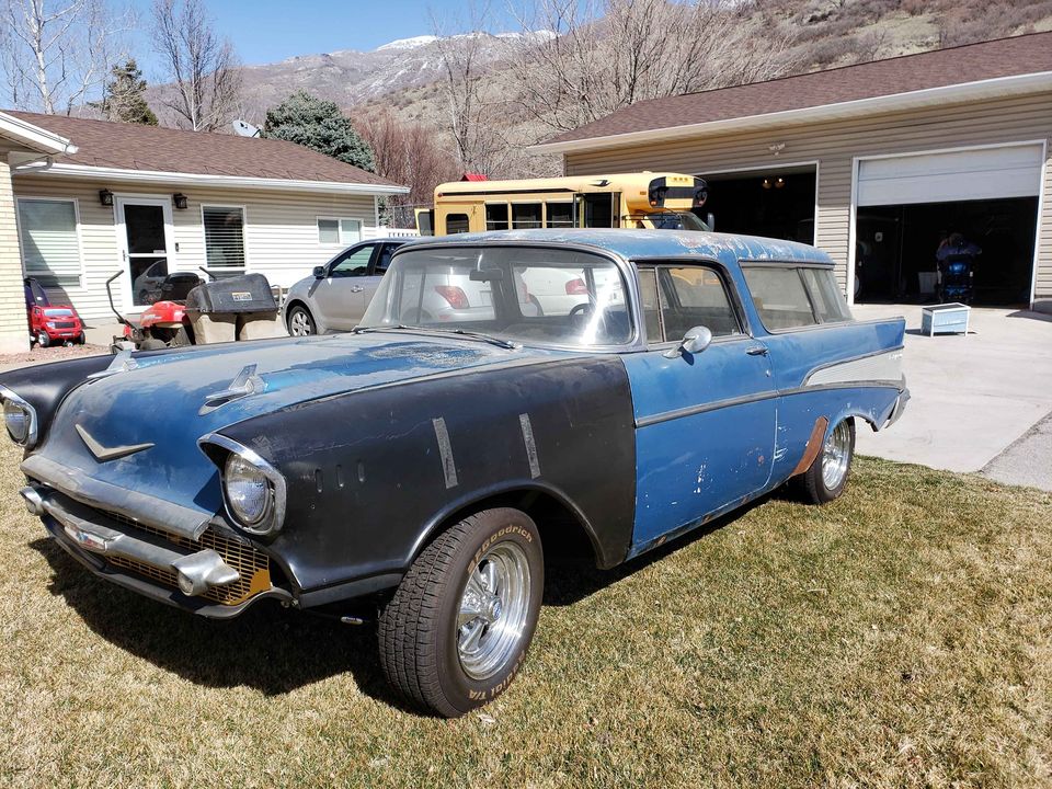 LS-Powered 1957 Chevrolet Bel Air Nomad Barn Find