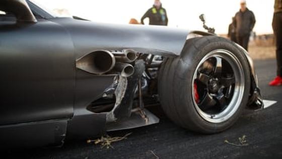 1400hp 4-Rotor Turbocharged Mazda RX-7 by Rob Dahm
