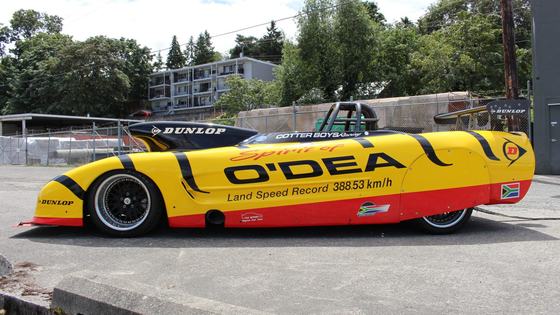 2002 Chevrolet Corvette-Style Land Speed Car by Spitzer Race Cars