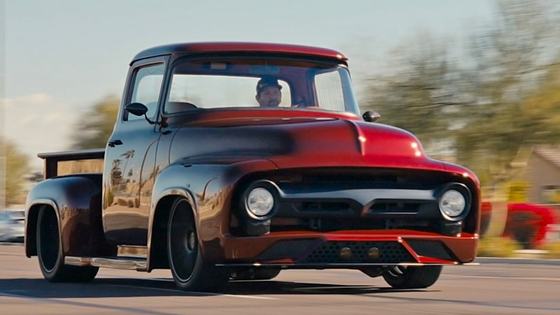 Supercharged Coyote-Powered 1956 Ford F-100