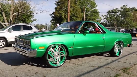 LS-Swapped 1985 Chevrolet El Camino on 26-Inch Wheels