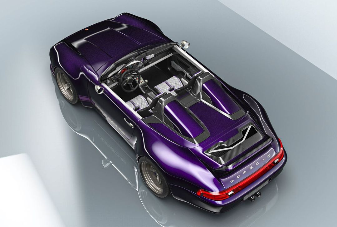 Viola Metallic Gunther Werks Porsche 993 Speedster