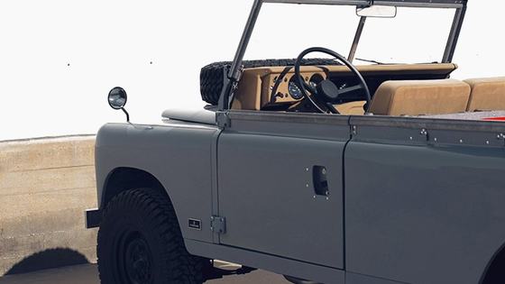 Minimalist Restomod 1973 Land Rover Series III Pickup