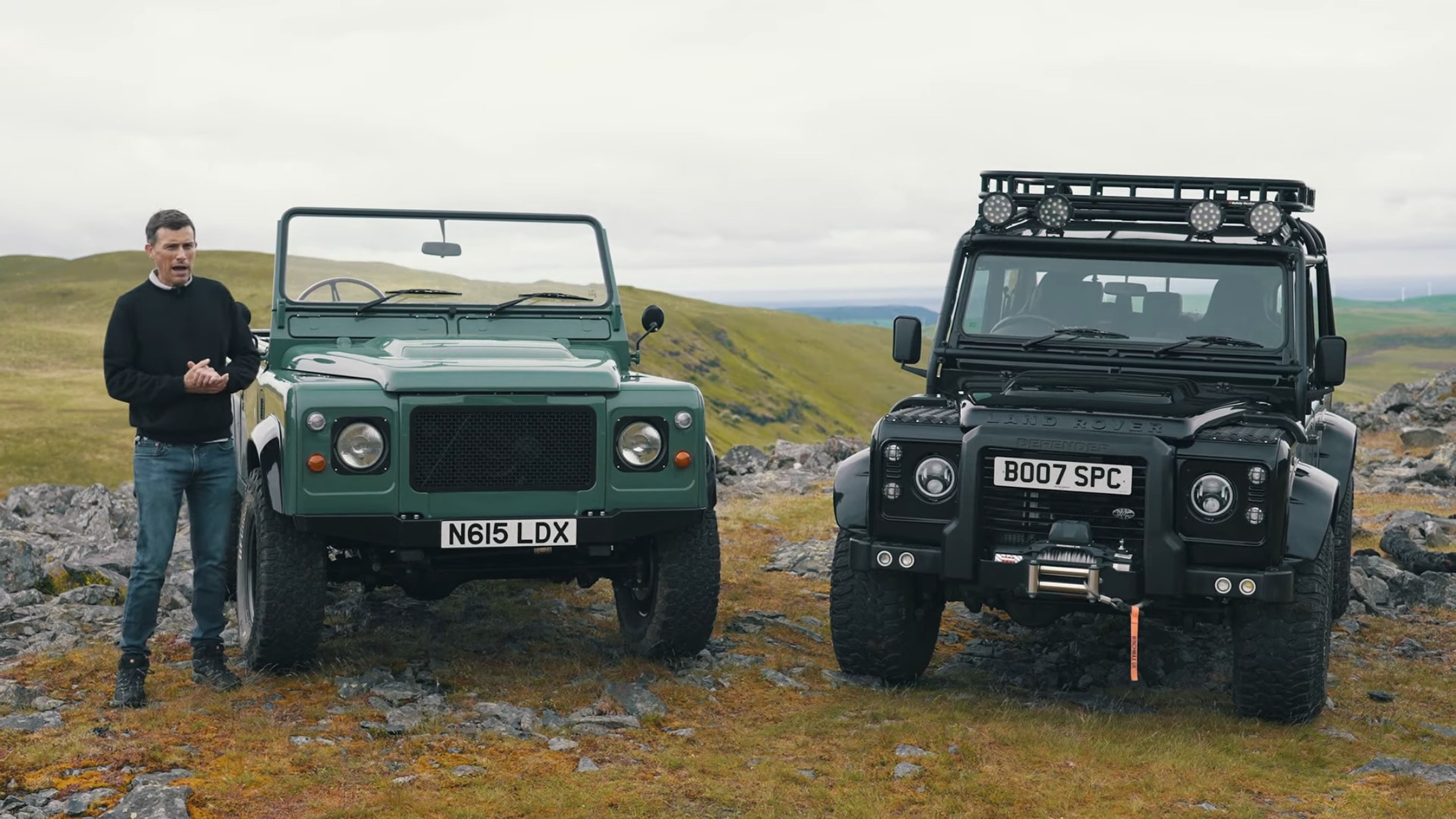 Tesla-Swapped Land Rover Defender With 450hp