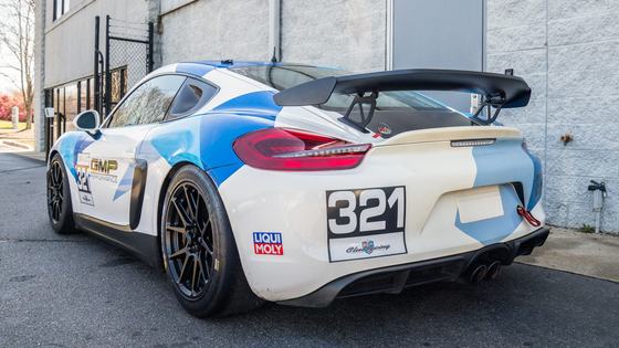 Track-Only Porsche Cayman GT4 Clubsport