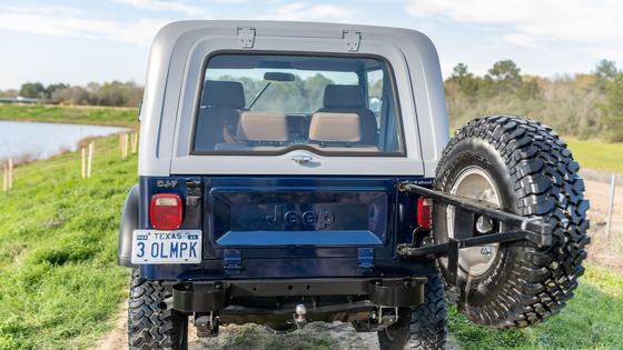 Modified 1985 Jeep CJ-7 with Rubicon Lift