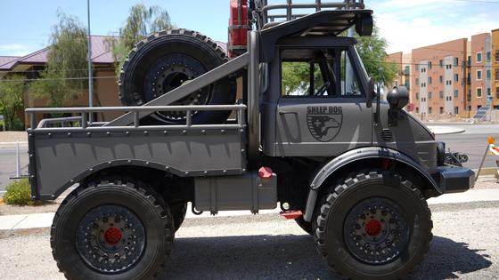 1987 Mercedes-Benz Unimog 419 by Combat Iron Conversions