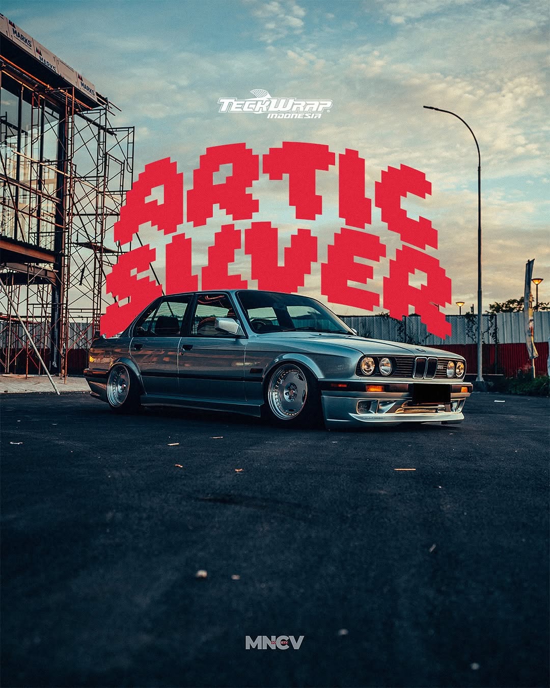 Arctic Silver BMW E30
