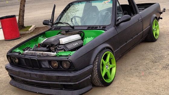 V8-Powered BMW E30 Pickup