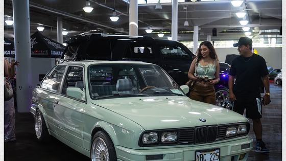 BMW E30 Hawaiian Mint