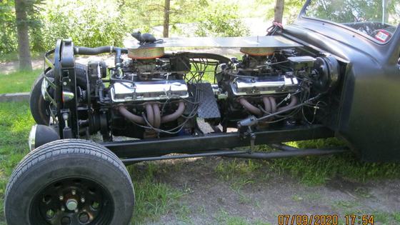 Twin-Engined 1948 Ford Rat Rod
