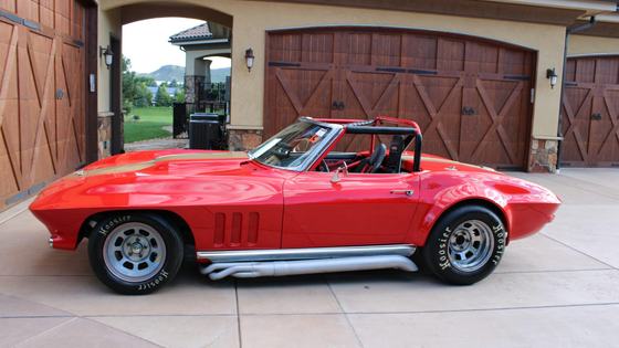 1966 Chevrolet Corvette Convertible Race Car