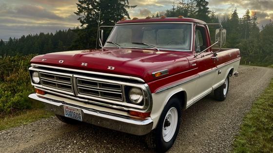 1972 Ford F-250 Sport Custom Camper Special