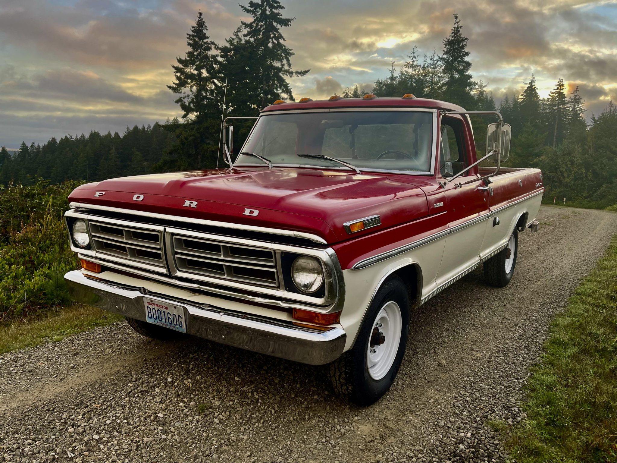 1972 Ford F-250 Sport Custom Camper Special