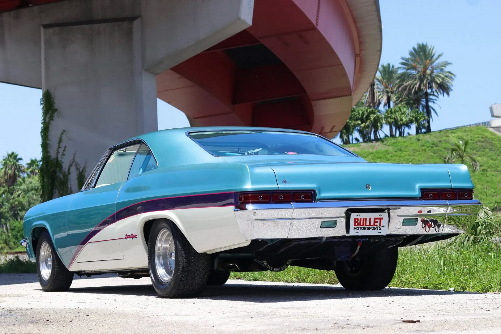 Restomod 1966 Chevrolet Impala SS with Miami Vice Aesthetic