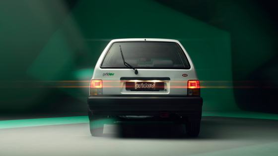Electric Kia Pride Restomod by Electrogenic
