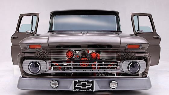 Restomod 1962 Chevrolet C10 with LS V8