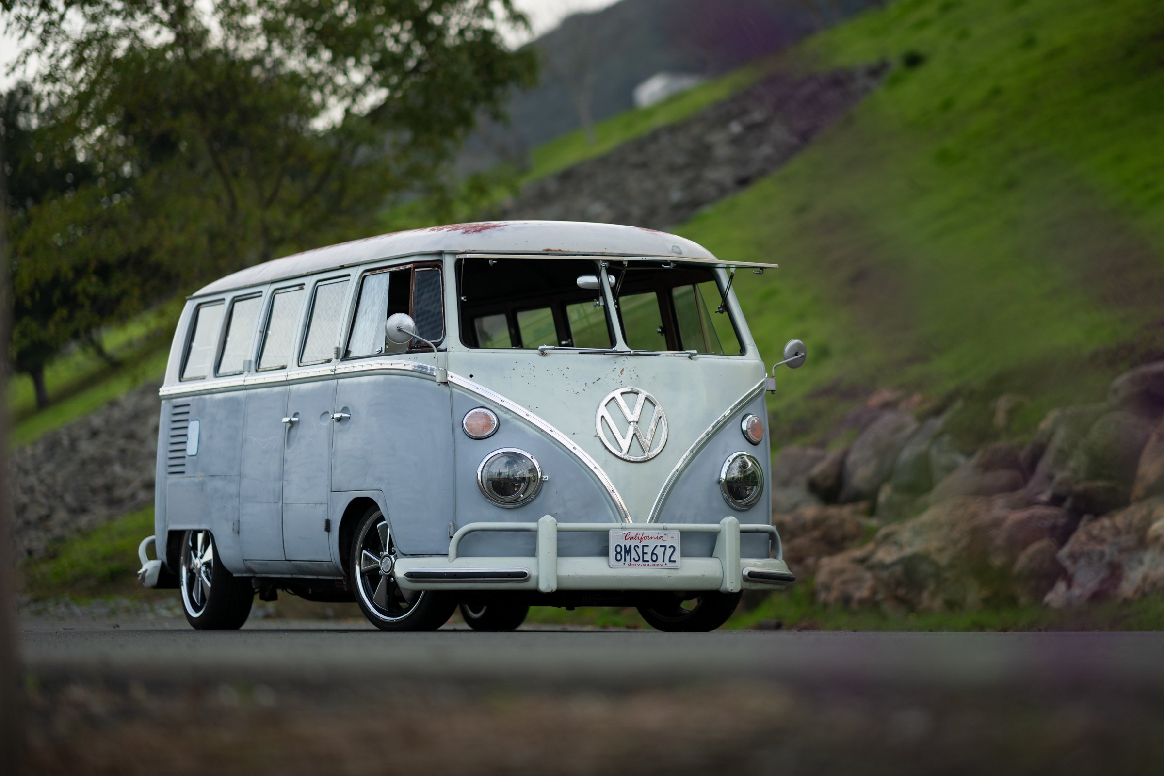 EV-Powered 1957 Volkswagen Bus by Jehu Garcia