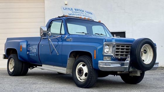1976 Chevrolet C30 Custom Deluxe Dually w/Vega Camper