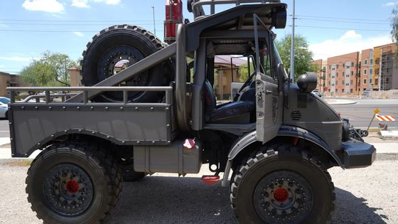 1987 Mercedes-Benz Unimog 419 by Combat Iron Conversions