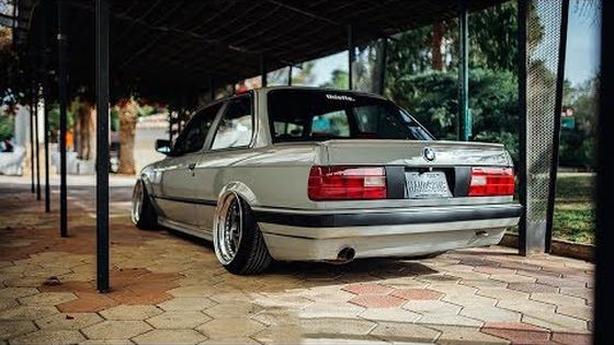 Bagged BMW E30