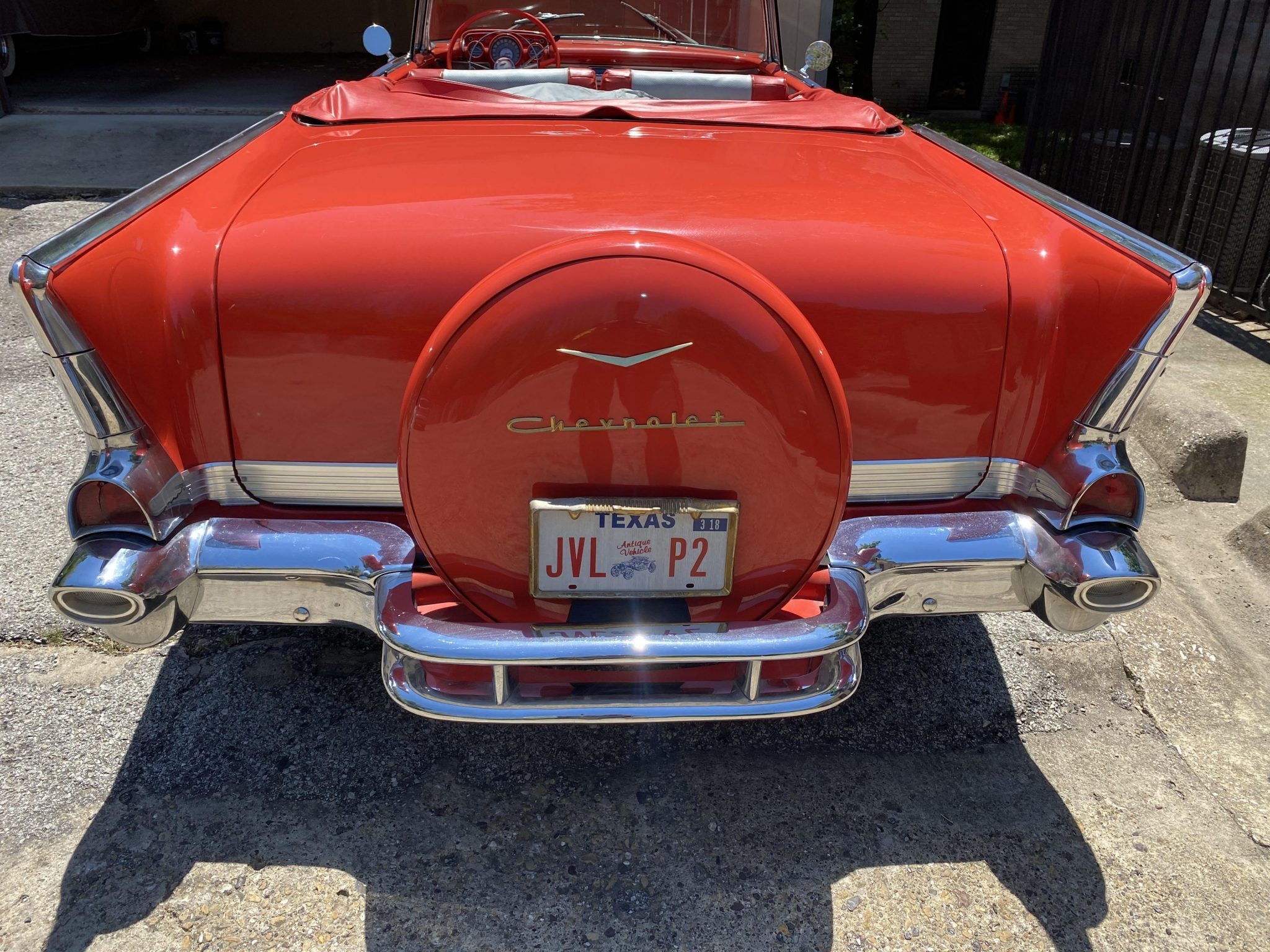 5.7-Liter V8 Chevrolet Bel Air Convertible