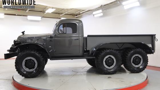 6x6 1946 Dodge Power Wagon with Cummins Turbo Diesel