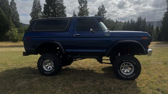 Lifted 1978 Ford Bronco Ranger XLT