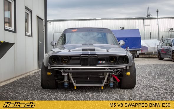520hp V8-Powered BMW E30 Circuit Car