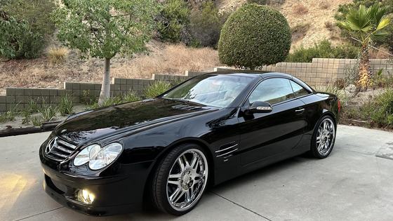 2003 Mercedes-Benz SL500 with Brabus Upgrades