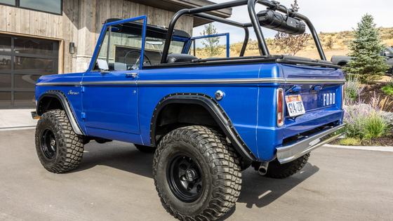 Modified 1969 Ford Bronco Half-Cab Pickup