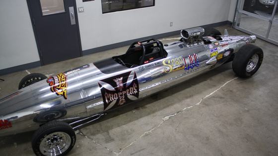2004 Monster Garage West Coast Choppers Belly Tank Lakester
