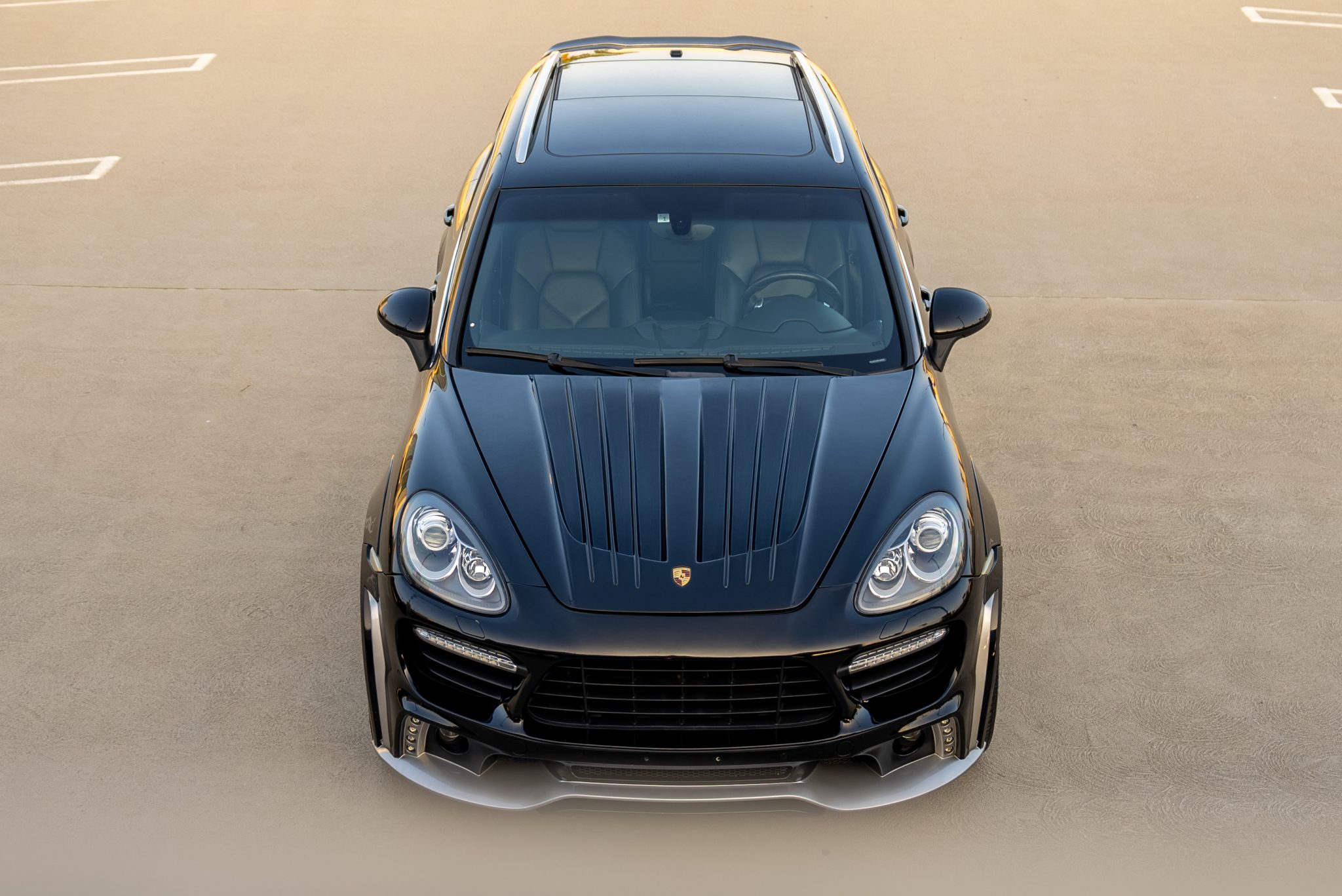 2013 Porsche Cayenne S with Wald Black Bison Kit