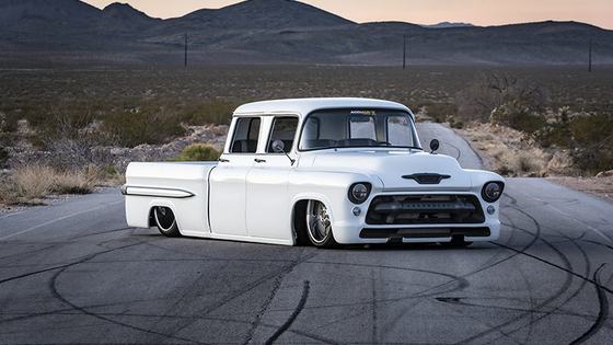 1955 Chevy 6500 Series Crew Cab by Pure Metal Works