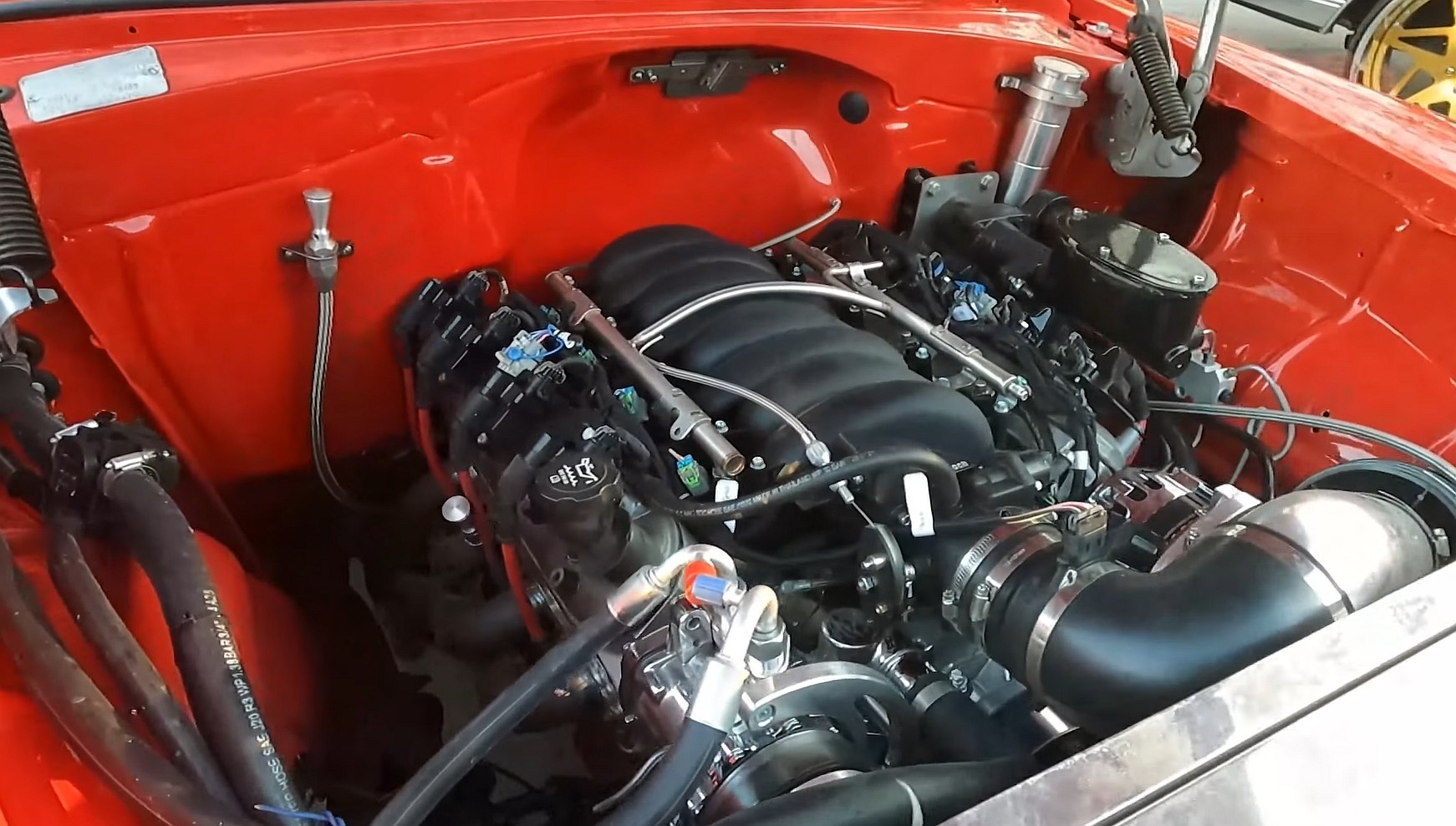 LS3-Powered 1955 Chevrolet Bel Air Restomod with Forgiato Wheels