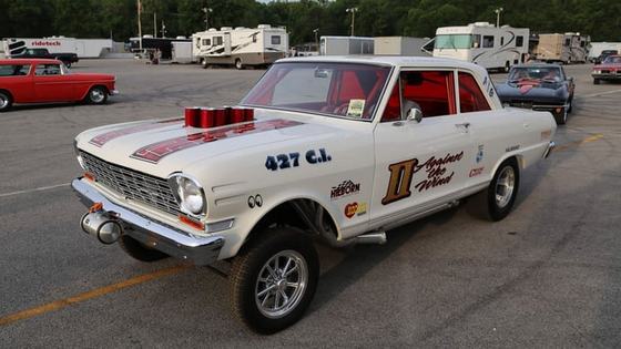 Stack-Injected 1963 Chevy II Nova Gasser