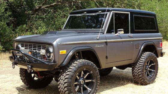 Fuel-Injected 351ci V8 1977 Ford Bronco