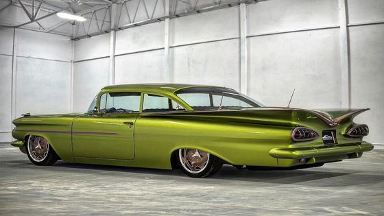 1959 Chevy Biscayne Restomod with Raceline Wheels