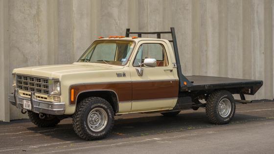 1977 Chevrolet K10 Custom Deluxe Flatbed 4x4