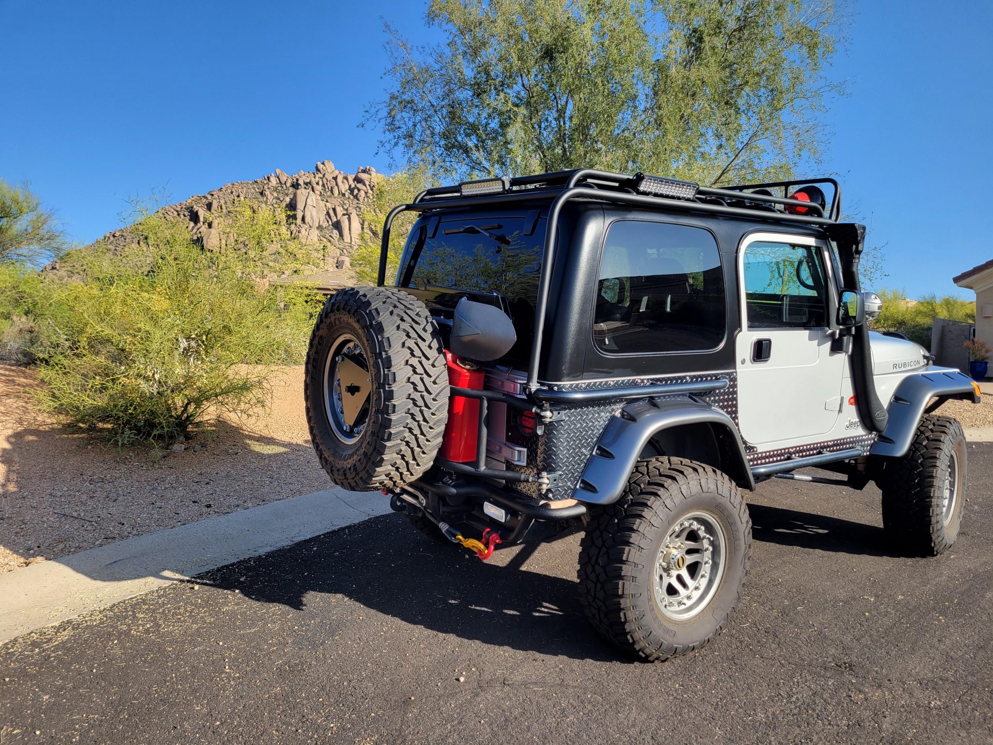 Modified Jeep Wrangler TJ Tomb Raider Edition