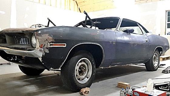 1970 Plymouth 'Cuda 340 with Rare Shaker Hood