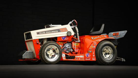 Nitro-Powered Allis-Chalmers 416 Lawn Tractor Dragster