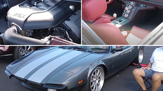 Aluminator-Powered 1972 De Tomaso Pantera Restomod