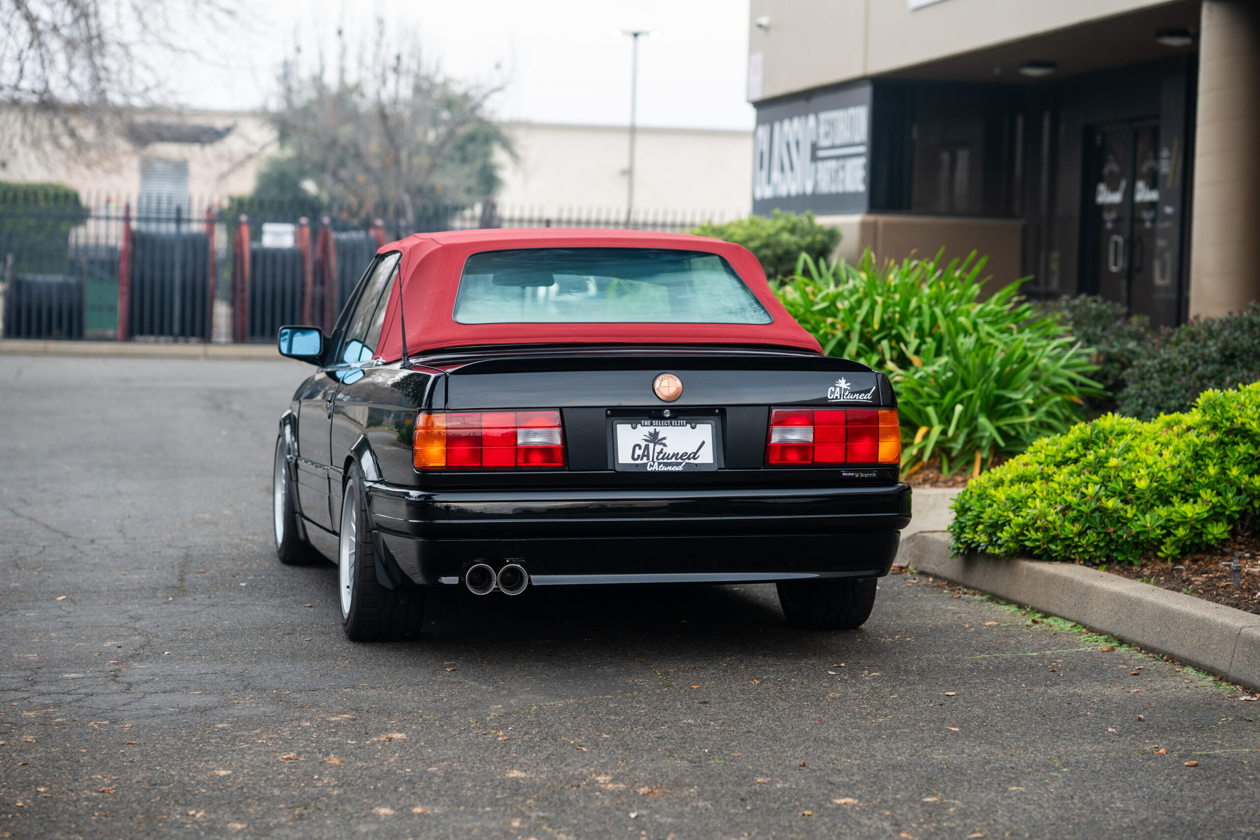 Rebuilt BMW E30 Mtech2 Convertible by CAtuned