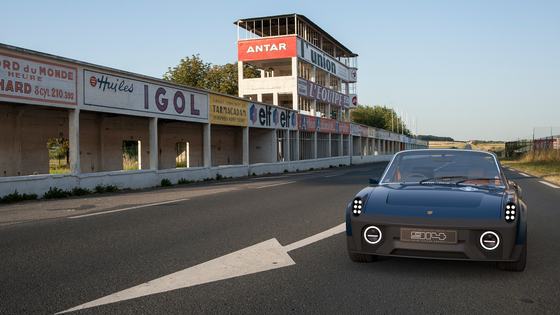 Widebody Porsche 914 with Cayman S Boxer Engine