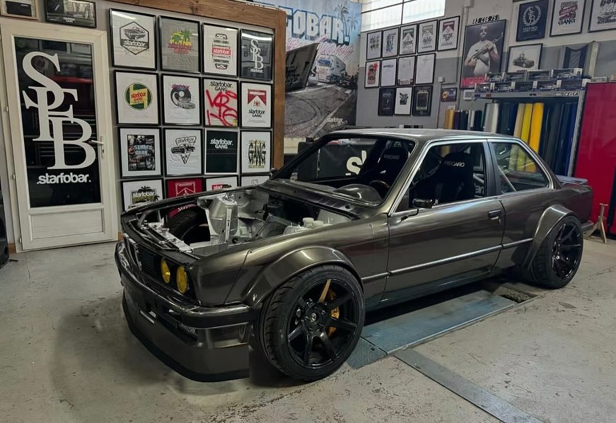 Ferrari Engine Swapped BMW E30