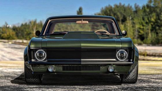 Chevy Nova Restomod with Tubed Exhaust